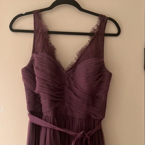 Hitherto Purple Long Dress, size 10 - Picture 2 of 6